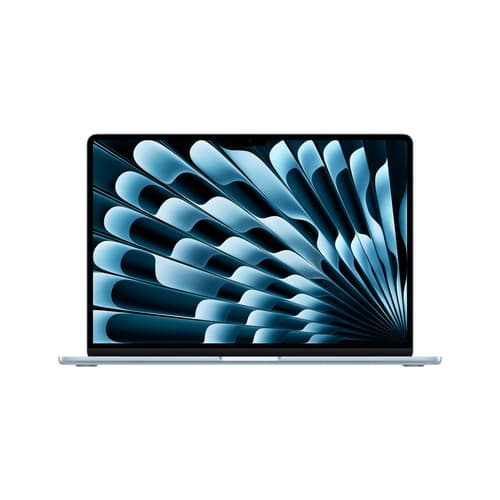 Apple MacBook Air 15-inch : M5 chip with 10‑core CPU and 10‑core GPU, 16GB, 1TB SSD - Sky Blue